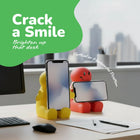 Squeezable Smile Phone Holder