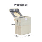 Premium Leakproof Car Trash Can With Lid