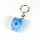Mini Tooth Shaped Keychain Dental Floss 10m Mint Waxed