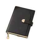 Magnetic Clasp Thickened Leather Notebook