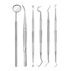 Portable Stainless Steel Toothpick Set - 6 Pieces