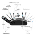 16 in 1 Bicycle Screwdiver Repair Kit
