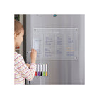 Magnetic Erasable Acrylic Refrigerator Message Board