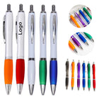 Plastic Push Type Ballpoint Pen