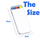 Ballpoint Pens & Highlighters 2 In 1 Five-Color Set