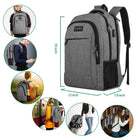 18 Inch Laptop Backpack Computer Notebook Bag