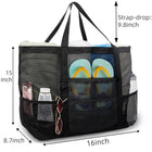 Foldable Large Capacity Storage Tote Beach Mesh Bag