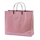 Metallic Laminated Shopping Tote