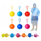 Disposable Portable Ball Transparent Raincoat