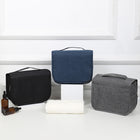 Foldable Transparent Window Portable Hanging Wash Bag