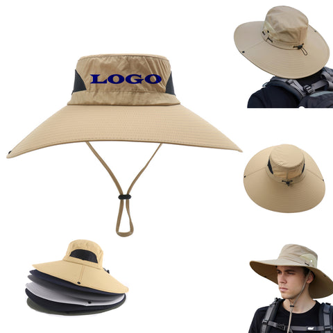 Outdoor Wide Brim Bucket Hat