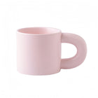 11oz Comfort Grip Large Ceramic Mug for Office Convenience
