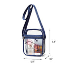 New Best Value Clear Pvc Crossbody Shoulder Bag