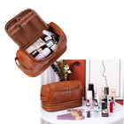 Personalized Leather Toiletry Bag
