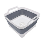 2.4 Gallon Collapsible Dish Basin With Drain Plug
