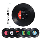 Full Color Print Retro Vinyl Record Coasters