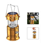 Rechargeable Solar Powered LED Camping Lantern Tent Light