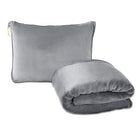 50X60" Packable Microfleece Travel Blanket W/ Carabiner