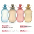 5oz Reusable Silicone Breast Milk Storage Bags