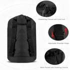 Laundry Backpack Nylon Laundry Basket With Shoulder Strap