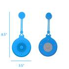 Silicone Waterproof Suction Cup Bluetooth Speaker