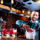 20Oz Cowboy Disco Ball Cups With Straw(Ocean)