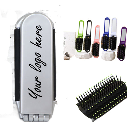 Two-In-One Portable Folding Mirror And Comb