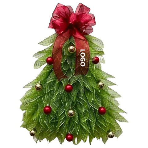 Christmas Tree Wreath For Front Door