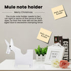 Mule-Shaped Note Holder