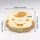 Kids Wooden Milk Teeth Storage Box