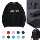 Pure Cotton Round-Neck Sweatshirt