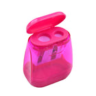 Portable Double-Hole Pencil Sharpener