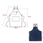 Heavy-Duty Canvas Cross Back Apron