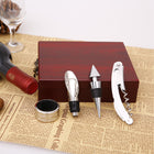 Classical Redwood 4 - Piece Wine Tool Gift Set