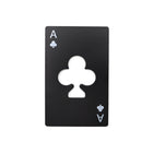 Club A Poker Card Bottle Opener