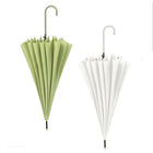 Japanese Style Small Fresh Leather Handle Umbrella