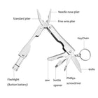 Foldable Multi-Tools Pliers With Flashlight
