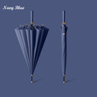 16-Rib Straight Shaft Automatic Umbrella