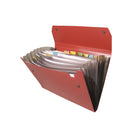 12-Pocket Accordion File Folder – Double Snap Closure