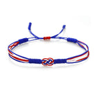 Olympic Handmade Country Flags Infinity String Bracelet