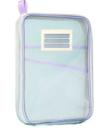 Large-Opening Mesh Zipper Student Pencil Case