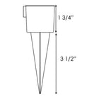 1.5" Rain/Sprinkler Gauge Outdoor Water Measuring Tool