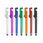Promotional 3-in-1 Ballpoint Pen w/ Phone Stand & Stylus