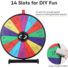 Tabletop Color Roulette Wheel