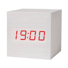 Wooden Voice-Controlled Silent Electronic Clock