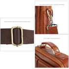 Vintage Men's Genuine Leather Briefcase Handbag