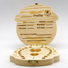 Kids Wooden Milk Teeth Storage Box
