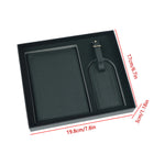 Personalized Leather Passport Holder Luggage Tag Set
