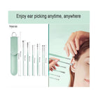 Earwax Removal Kit With Pu Leather Storage Bag