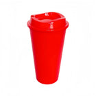 16 oz. Colorful Lid Plastic Coffee Mugs